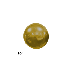 Orbz Metallic Gold folija balon 40cm
