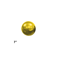 Orbz Metallic Gold folija balon 18cm
