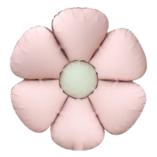 Maxi Satin Pink Daisy Flower folija balon 70 cm