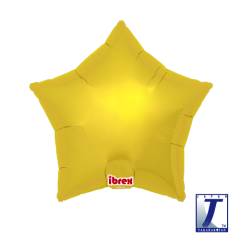 Ibrex Zvijezda Metallic Gold folija balon