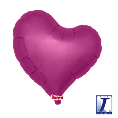 Ibrex "Sweet" Srce Metallic Magenta folija balon