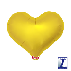 Ibrex "Jelly" Srce Metallic Gold folija balon