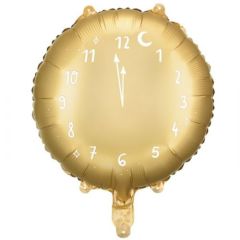 Standard Clock Gold folija balon