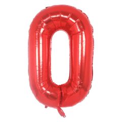 Folija balon številka 0 Red