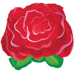 Mini Rose Red folija balon na palčki