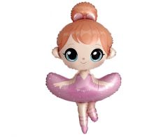 Mini Ballerina folija balon na palčki