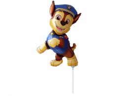 Mini Paw Patrol Chase folija balon na palčki