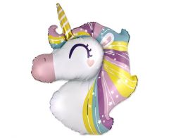 Maxi  Pastel Unicorn folija balon 