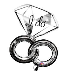 Maxi Wedding Rings folija balon