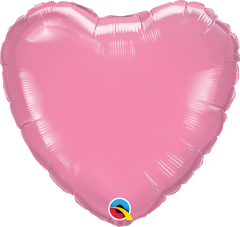 Standard Srce Rose folija balon