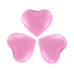 Mini Hearts light pink folija balon 3/1