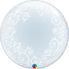 Bubble Fancy Filigree pvc balon