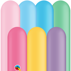 Lateks baloni 260Q Vibrant Assortment 