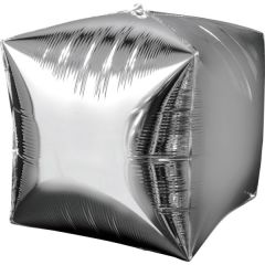 Cubez Silver folijski balon