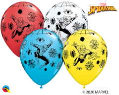 Lateks baloni 28cm Spider Man Special Ast  25 Kos