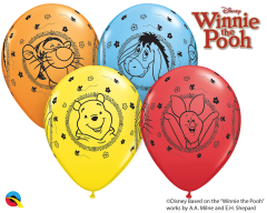 Lateks baloni 28cm Winnie The Pooh Special Ast 