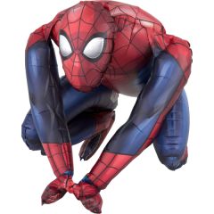Sitting Spider-Man folija balon