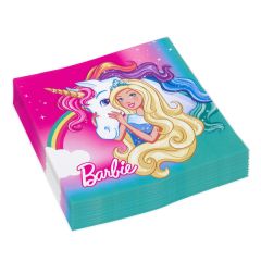 Barbie & Samorog serviete 33x33 cm