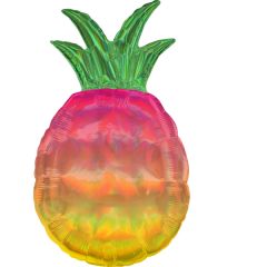 SuperShape Iridescent Pineapple folija balon