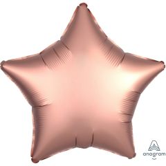 Standard Satin Lux Rose Copper Zvezda folija balon