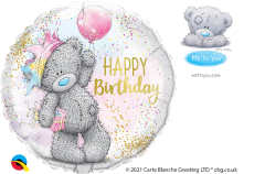 Standard Tatty Teddy Bday folija balon