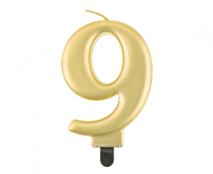 Metallic Gold svećka 9