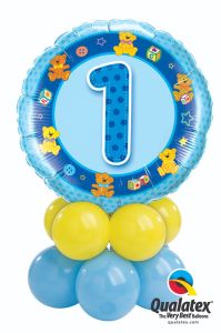 Balonska dekoracija mala 1st Birthday Boy