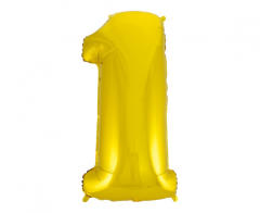 Folija balon B&C številka 1 Gold
