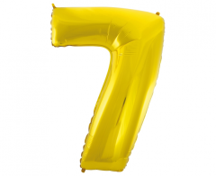 Folija balon B&C številka 7 Gold