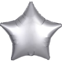 Standard Satin Lux Platinum Zvezda folija balon