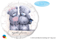 Standard Tatty Teddy Together Forever folija balon