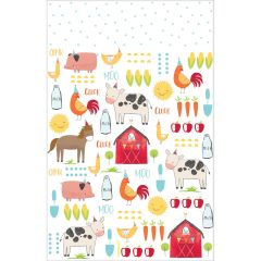 Barnyard Birthday prt 137x243cm