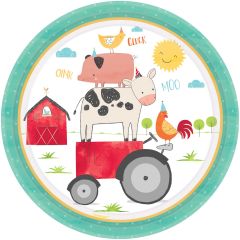 Barnyard Birthday krožniki 23cm