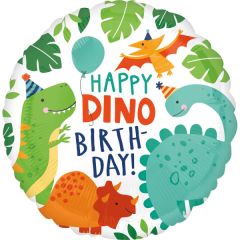 Standard Dino Mite Party folija balon
