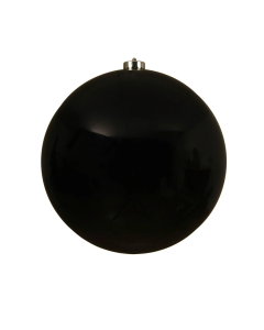 Črna PVC kroglica 25 cm