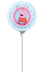 Mini Peppa Pig folija balon na palčki