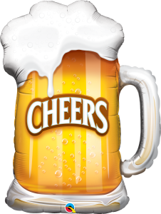 Maxi Cheers! Beer Mug folija balon