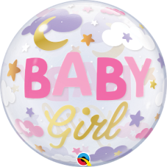 Bubble Baby Girl Sweet Dreams pvc balon