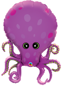 Maxi Amazing Octopus folija balon