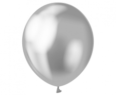 Latex baloni 13cm Platinum Silver