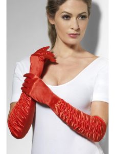Elegantne rokavice rdeče