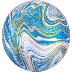 Orbz Marblez Blue folija balon