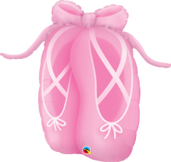 Maxi Ballerina Slippers Pink folija balon
