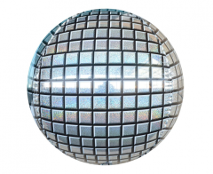 Standard Sphere-Shape Disco 16" folija balon