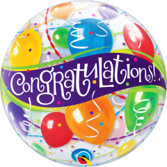 Bubble Congratulations Balloons pvc balon
