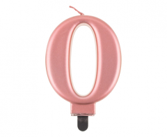 Rose Gold svečka 0