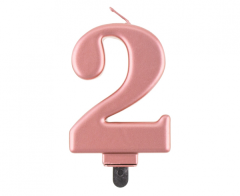 Rose Gold svečka 2
