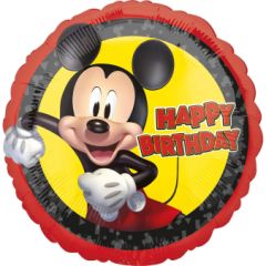 Standard Micky Mouse Forever Happy Birthday folija balon