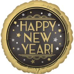 Vintage Satin New Year  folija balon