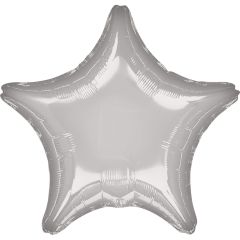 Standard Zvezda Metallic Silver folija balon
